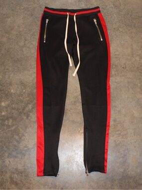 MNML Black Track Pants